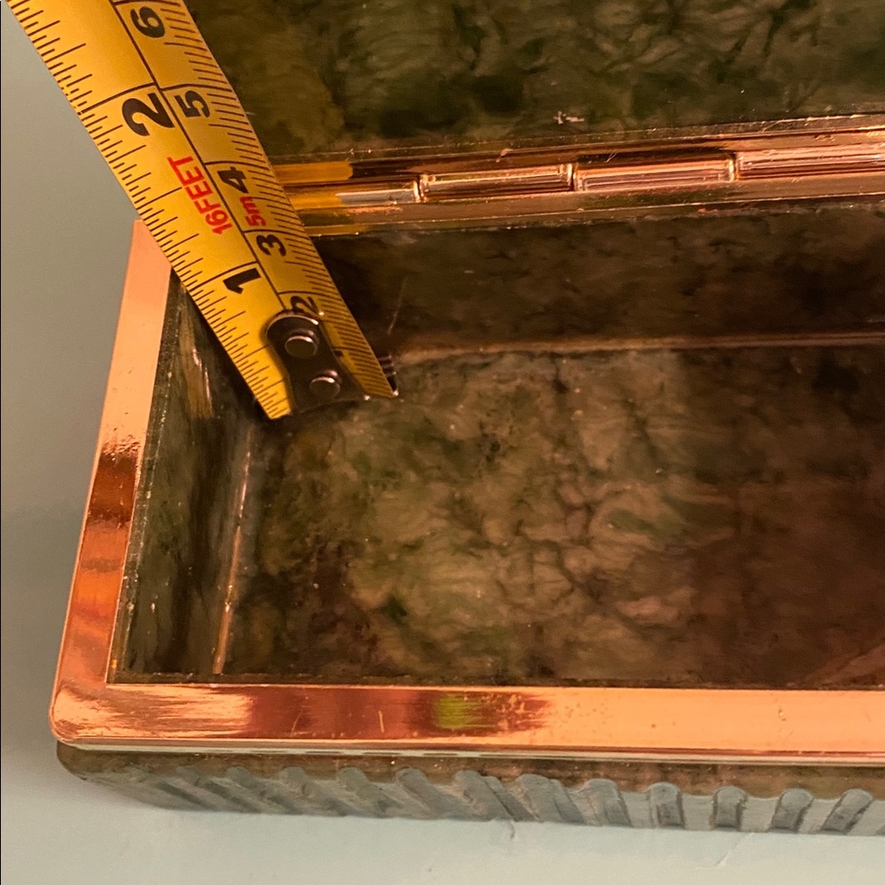 Green Marble Jewelry Box - Picture 12 of 13